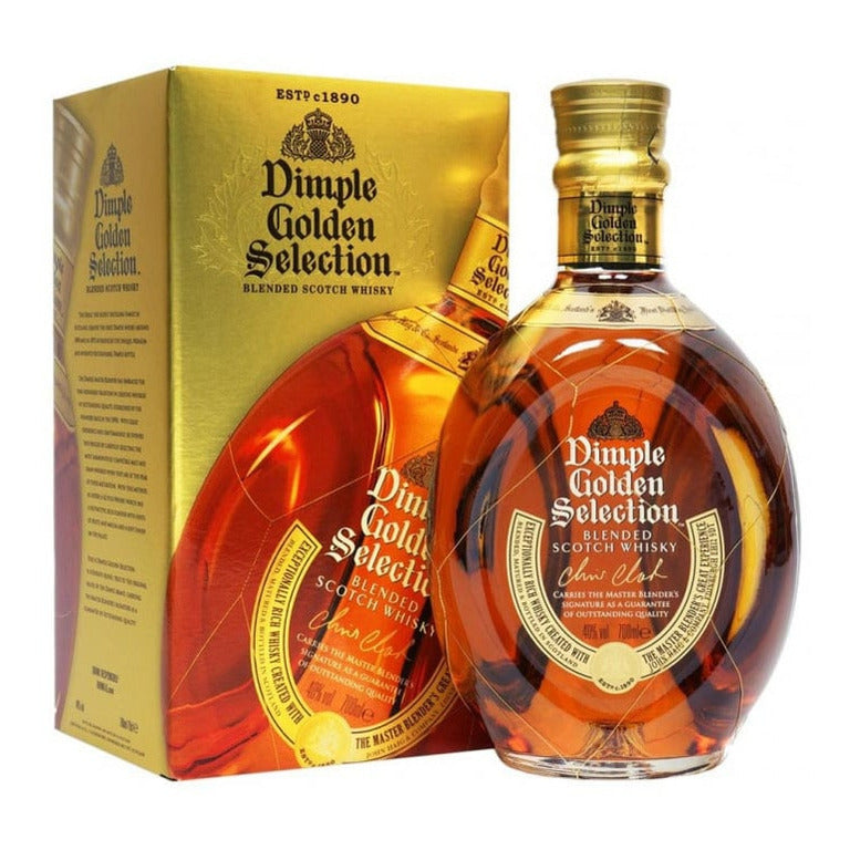 WHISKY DIMPLE GOLDEN SELECTION -70CL (1 pz) BLENDED SCOTCH WISKY-ASTUCCIATO